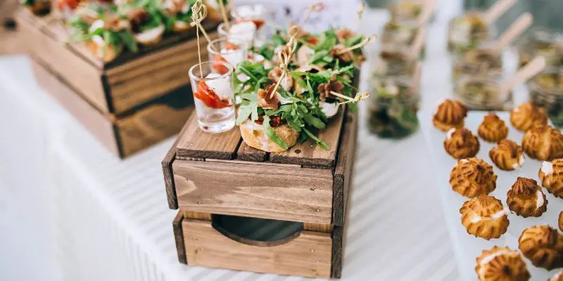 salate & fingerfood im glas